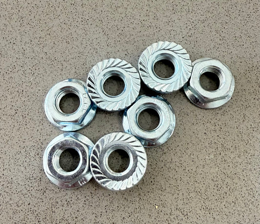 5/16 UNF 24 Flange Nut each