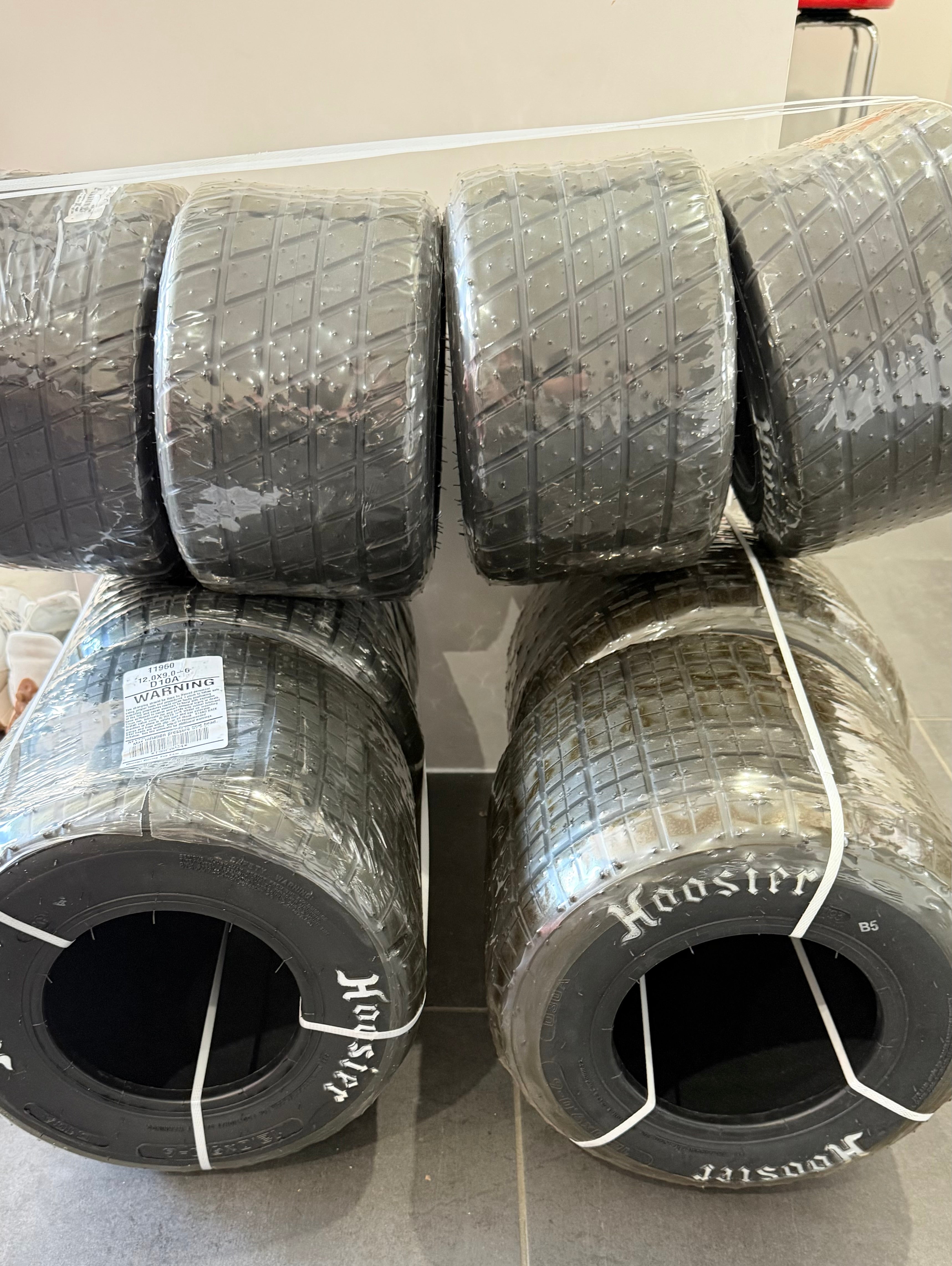 12x9-6 Rear D50 Treaded Dirt Tyre