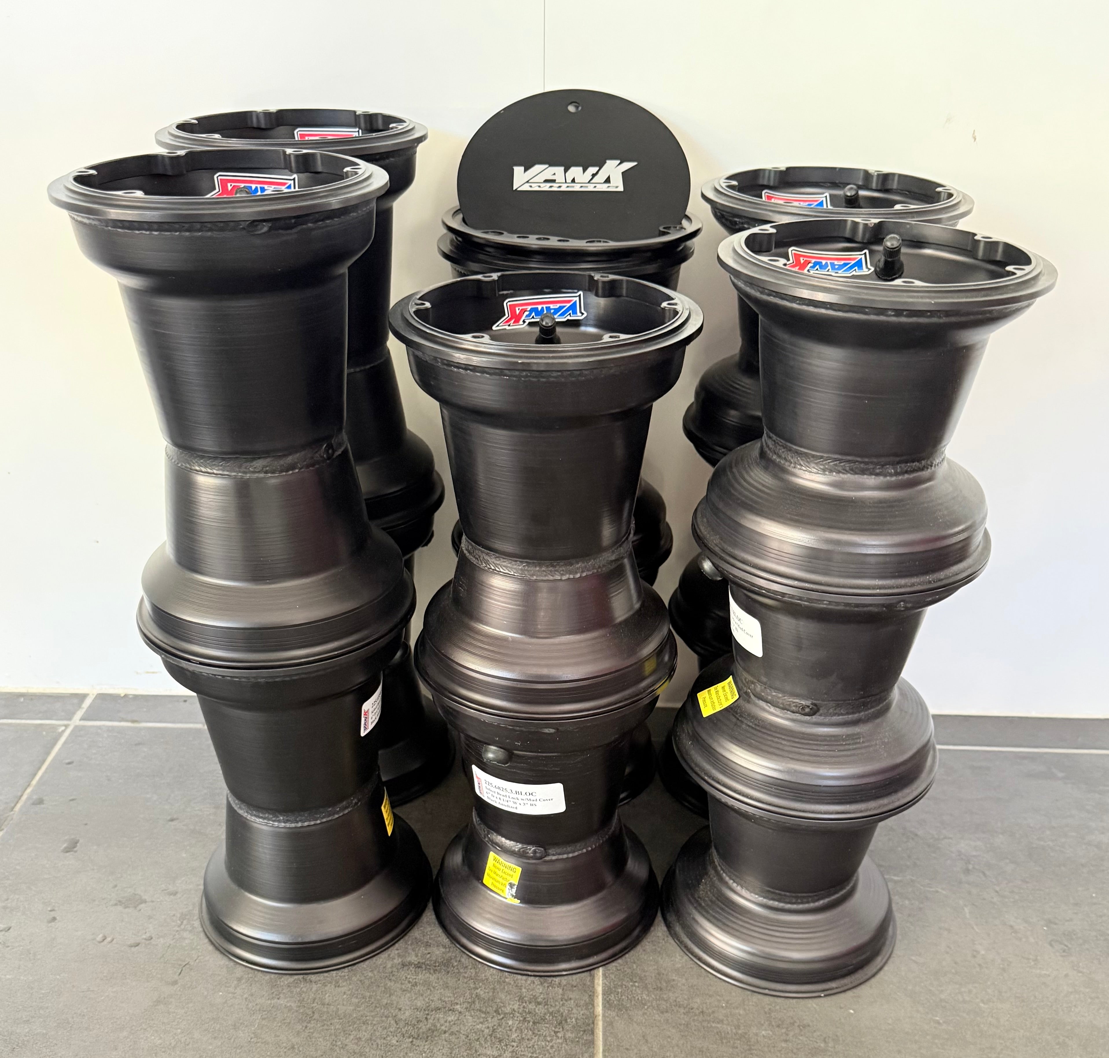 Beadlock 6" x 6" VanK Wheel, 2" offset Suits USA Wheel Hubs